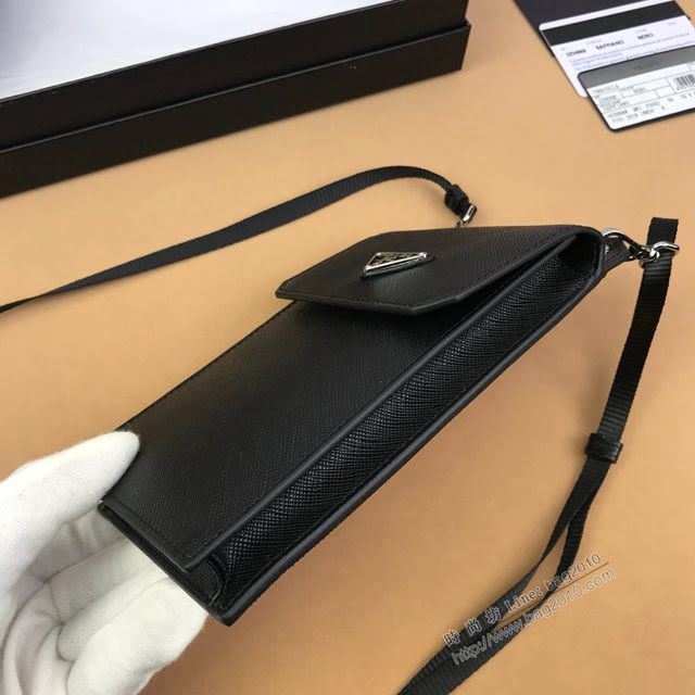 prada手機包 普拉達最新小挎包 2ZH068 PRADA男女手機包  pyd2286